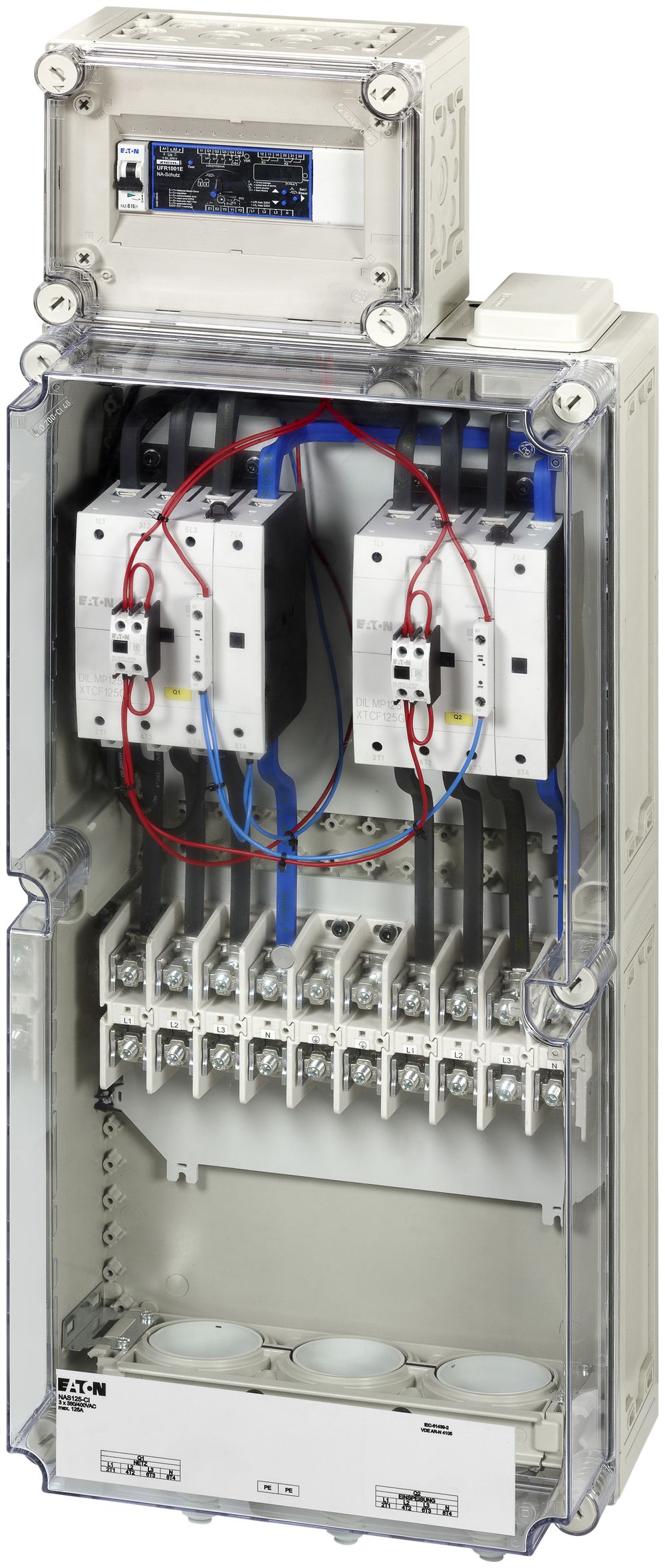 Dispositivo protez.instal.rete con morsetti K95 125A 4P