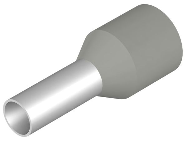 Estremità di cavo Weidmüller H isolata 4mm² 8mm grigio sciolto