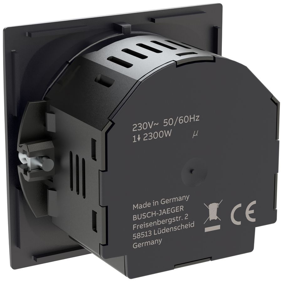 Termostato ambiente ABB SIDUS E riscalda./raffresca. NO 230VAC/10A 5…30°C an