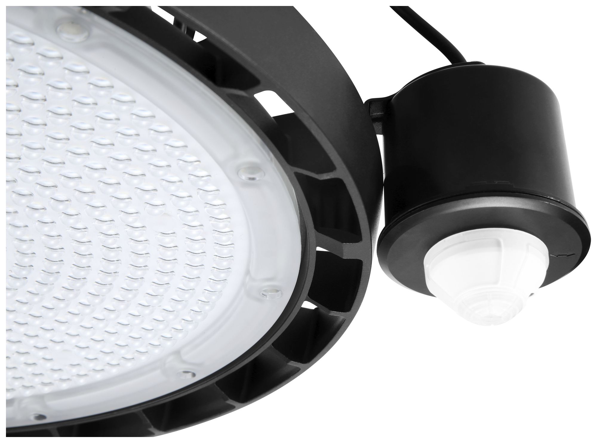 LED-Hallenstrahler Sylvania Granit 165W 26400lm 840 IP54 55° DIM PIR Ø370