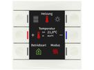 EB-Bediengerät KNX MDT BE-TAS86T.02 6T/6B Display Temp.weiss gl