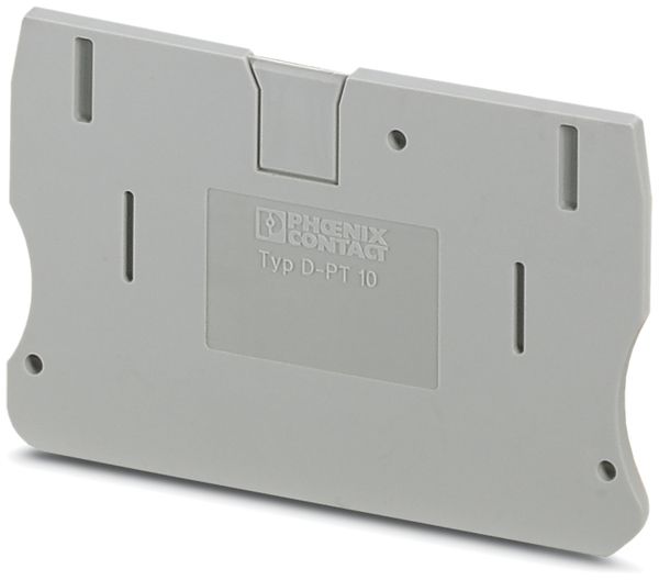 Deckel Phoenix Contact L=67.7mm, B=2.2mm H=42.6mm, grau