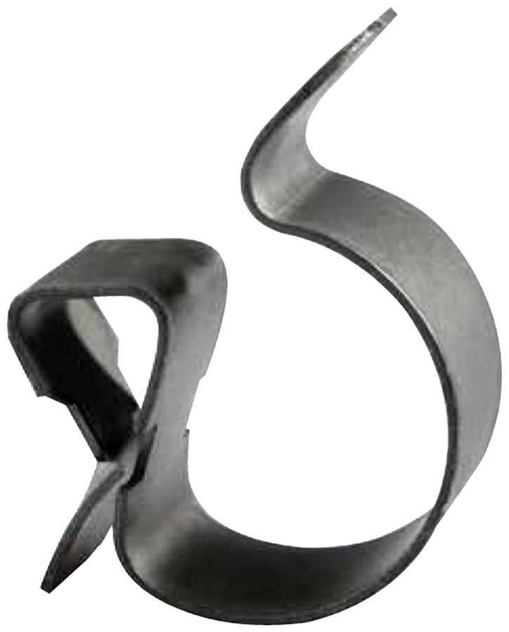 Collier de fixation CLIPBORD clip 7…12mm acier inoxydable Ø15…21mm gr 100 pièces