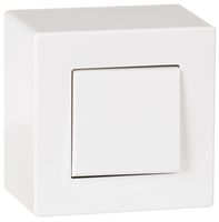 Contact à bascule AP ATO 1L 6A 250V blanc grd.I