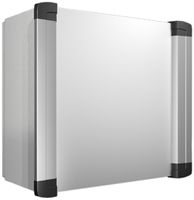 Boîtier de commande Rittal AX, accès par l'arrière 380×380×210mm, tôle d'acier