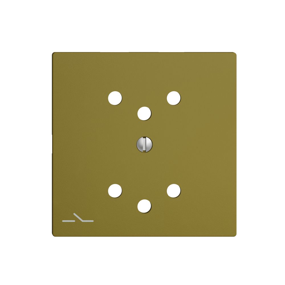 Frontplatte EDIZIOdue 2×T12 1×S olive