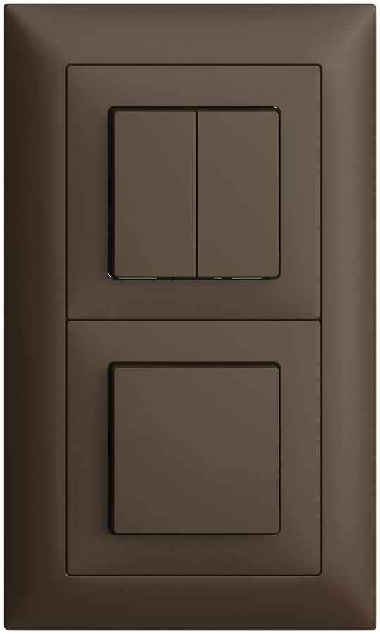 UP-Kombination EDIZIOdue 1/1P+3/1P coffee