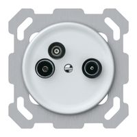 Prise antenne ENC TV-R-données origin prise de passage 11dB 5dB blanc