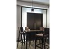 LED-Pendelleuchte SLV OCULUS SINGLE 11W 780lm 2000…3000K DIM Ø90×90mm schwarz