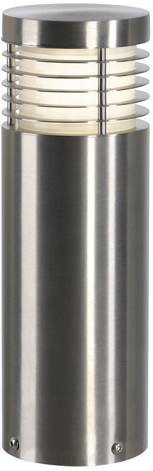 Lampadaire SLV VAP SLIM 30, E27 20W IP44 acier fin brossé