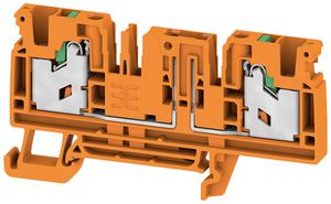 Durchgangs-Reihenklemme WM SDT 4 2C W/O DTLV OR 4mm² 20A 2×1 TH35 or