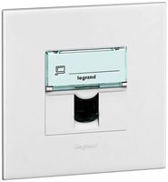 Presa di raccordo INC ATO UTP 1×RJ45 bianco cat.6 grd.I