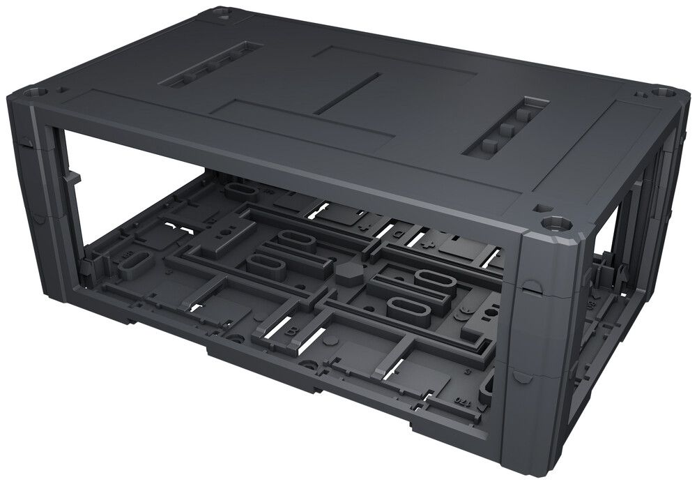 Scatola R&M U-Box 4215 vuota nero