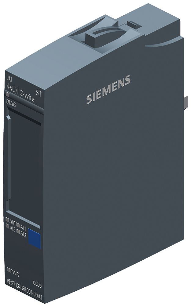 Modulo d'ingresso PLC Siemens SIMATIC ET200SP AI 4×U/I ST A0/A1 CC03