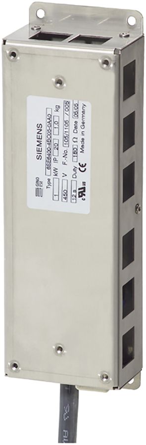 Bremswiderstand Siemens für SINAMICS V20 und MICROMASTER 4, 1kW/0.05kW 180Ω