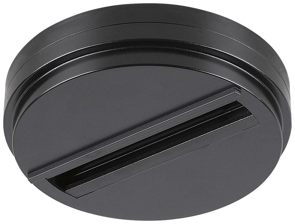 Punktauslass SLV S-TRACK 3~ DALI 220…240V Ø143×35mm schwarz