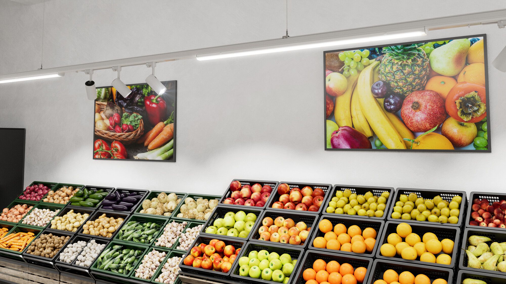 Tragschiene LEDVANCE TruSys® FLEX Stahl 8-polig 750mm weiss