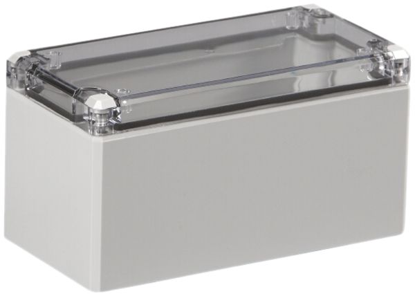 Apparategehäuse RW CUBO D 80×160×86mm DPCP transparent