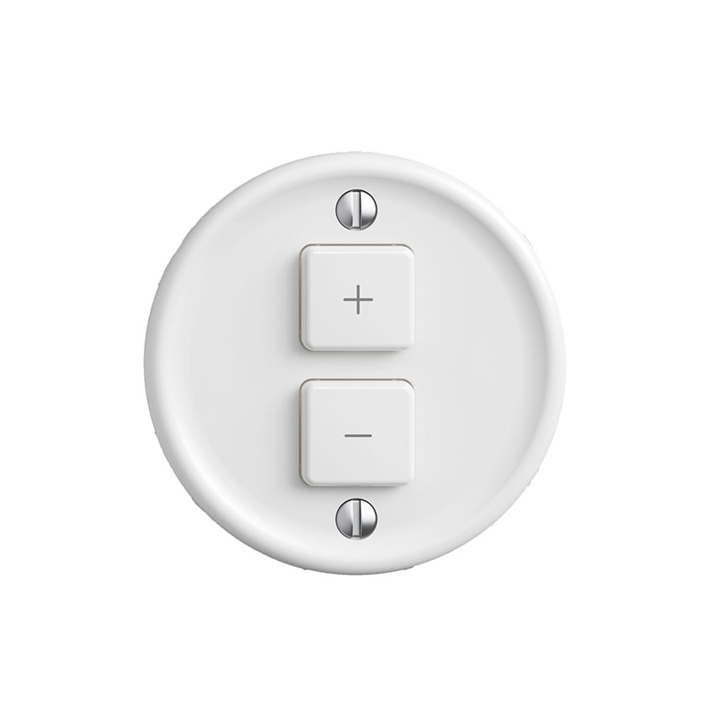 Abdeckset zu Dimmer 1K/2T Sdue Wiser weiss