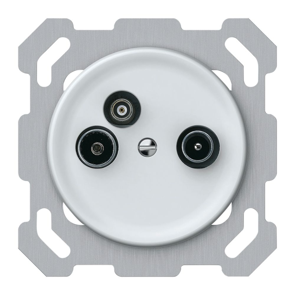 UP-Antennendose TV-R-Daten origin Stichdose 4dB weiss