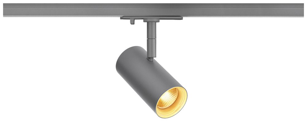 LED-Strahler SLV NOBLO SPOT PHASE 6W 740lm 927 32° DIM 1PH Ø50mm grau