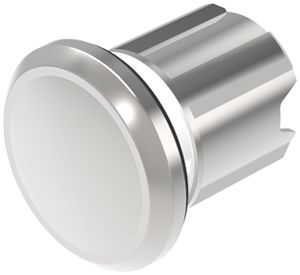 Obturateur pour élément de commande & signalisation EAO45 22.5mm brillant argent