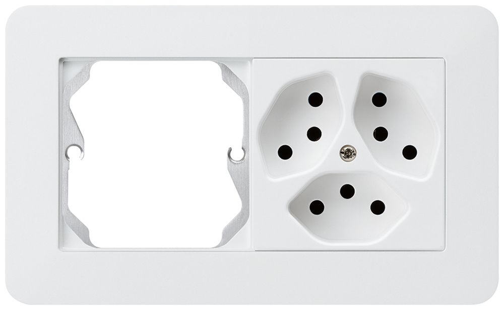 UP-Kombination kallysto.trend Gr.I-I horizontal leer+3×Typ 13 weiss