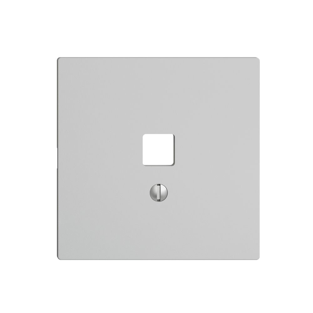Kit frontale EDIZIOdue grigio chiaro 60×60mm per interfaccia USB