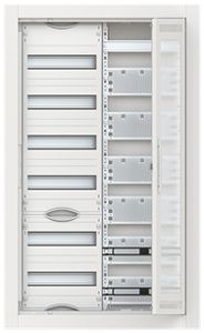 Distributeur ENC ABB ComfortLine 6 rangées 72UM avec porte WiFi 615×1014×125mm