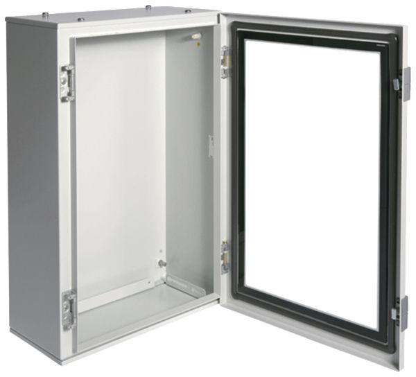 Coffret mural Hager Orion.Plus a.porte 48 mod.3 rangs 16UM 400×600×200mm gr