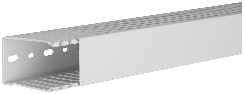 Canale di cablaggio tehalit HNG 73×49 grigio chiaro