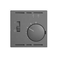 Thermostat d'ambiance ENC EDIZIOdue gris foncé