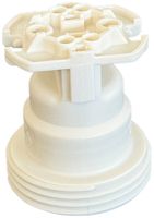 Fassung Elektrogros E27 mit Aussengewinde Ø39×45mm Klemmen 0.5…1.5mm² weiss