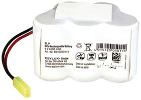 Akku ESYLUX für SL P NiCd, 6V/4500mAh, 100×65×65mm