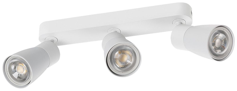 Spot SLV PURI 2.0 Dome CW GU10 3×6W VAR 258×42×138mm blanc