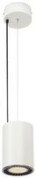 LED-Pendelleuchte SLV SUPROS 31W 2600lm 3000K 60° Ø127×185mm weiss