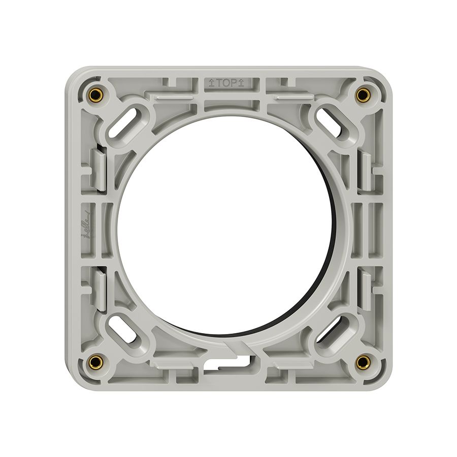 Cadre NUP NEVO, 1×1, avec joint en caoutchouc mousse, 87×87mm, gris clair