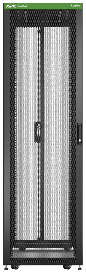 Netzwerkschrank Easy Rack 600mm/42HE/1200mm mit Boden schwarz