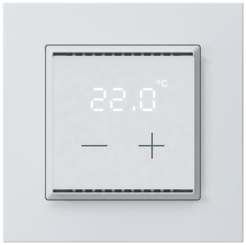 Termostato ambiente KNX INC KPR con display LED bianco