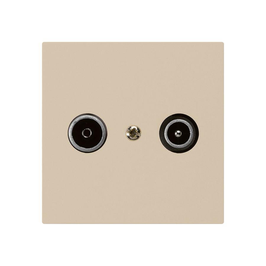 Prise de passage ENC kallysto R/TV 14dB beige