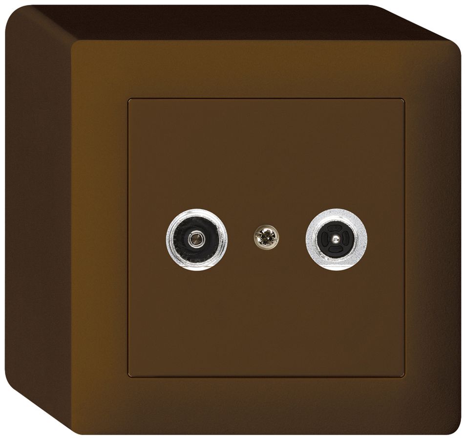 Prise antenne AP kallysto R/TV 4dB 2GHz brun