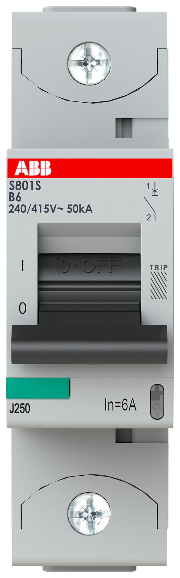 Leitungsschutzschalter ABB S801S-B6 1P 230V B-6A 50kA 1.5TE
