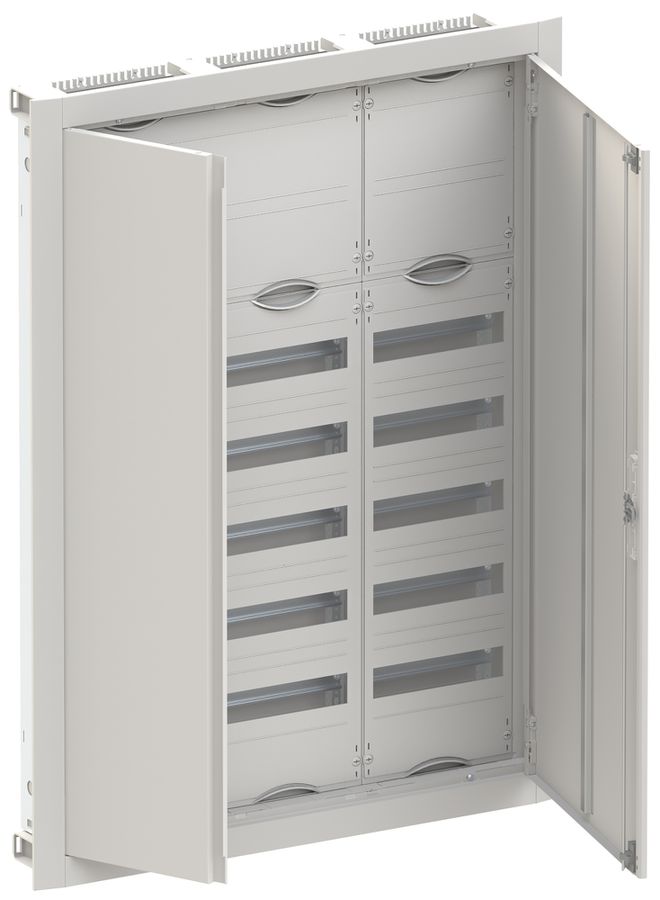 Distributeur ENC ABB ComfortLine 7 rangées 180UM a.bornes&porte 865×1164×125mm