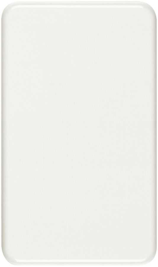 Placca di copertura 2×I-I cieca bianco