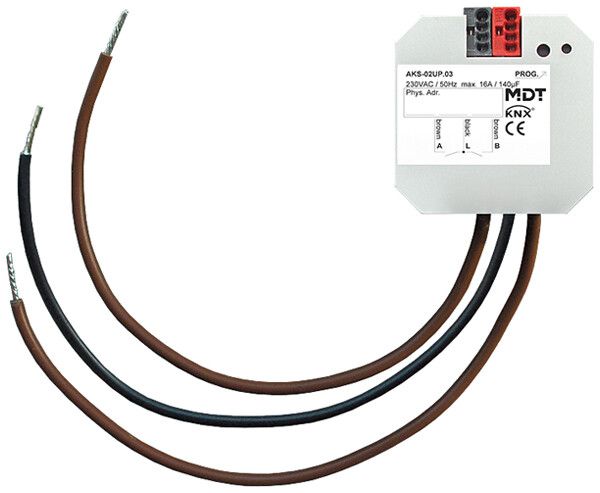 Attuatore-commutatore KNX INS MDT AKS-02UP.03 2-can 16A 230V