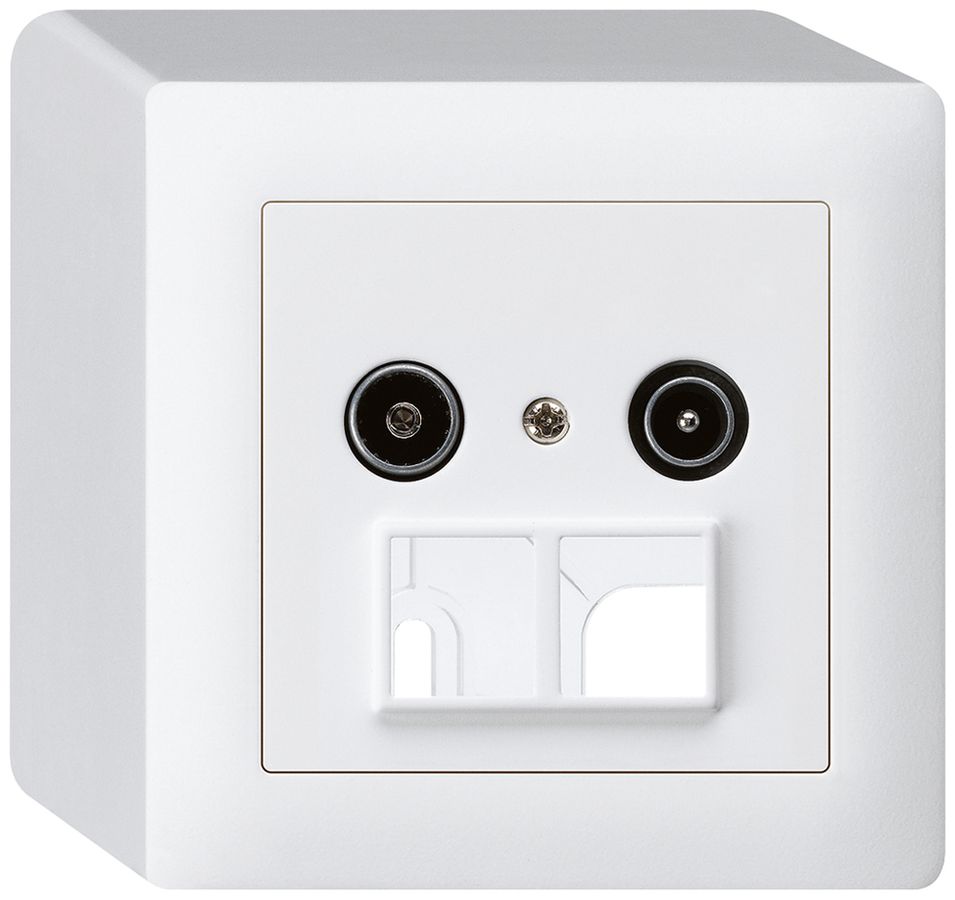 AP-Multimediadose kallysto R/TV 19dB 2GHz weiss