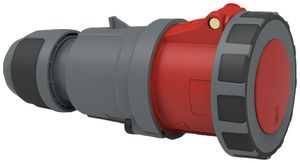 Kupplung CEE Bals INNOLINQ-Design 5P 63A 400V rot 6h IP67 Pilotkontakt