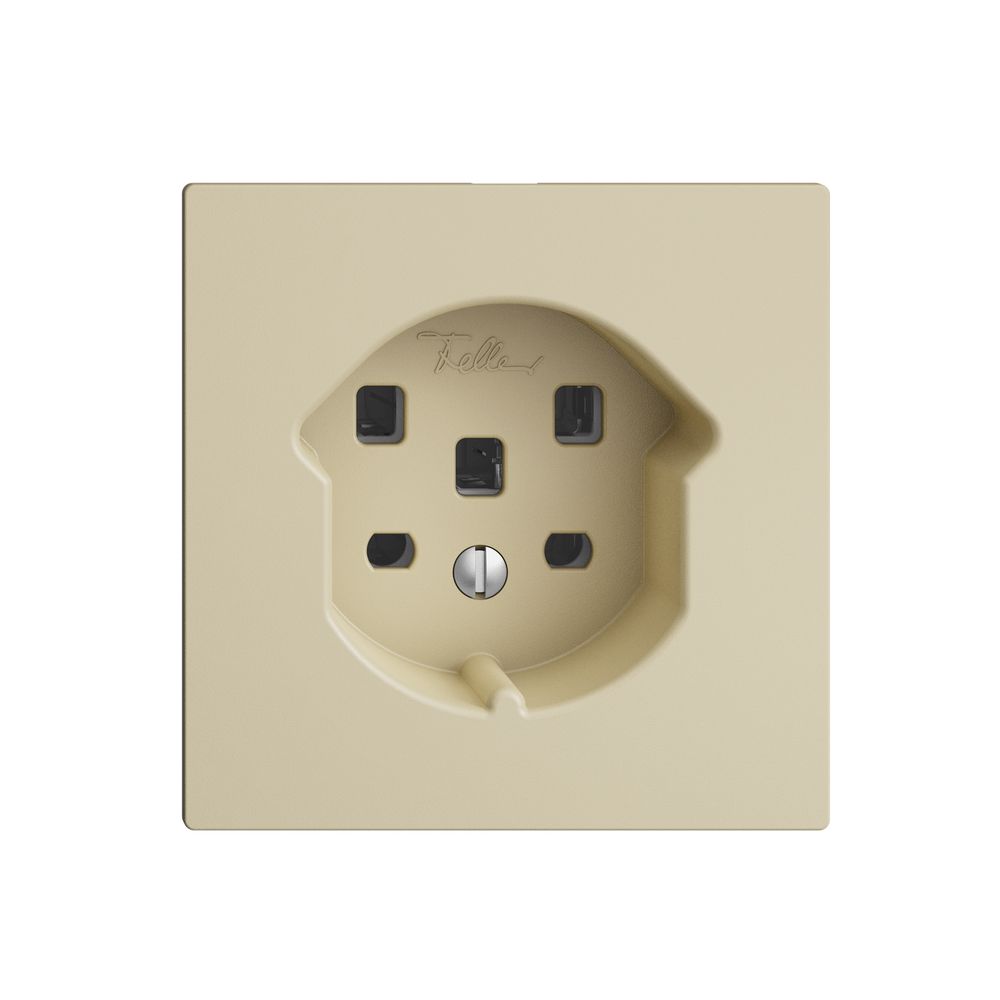 Steckdose EDIZIOdue T25 16A vanille, mit Steckklemmen