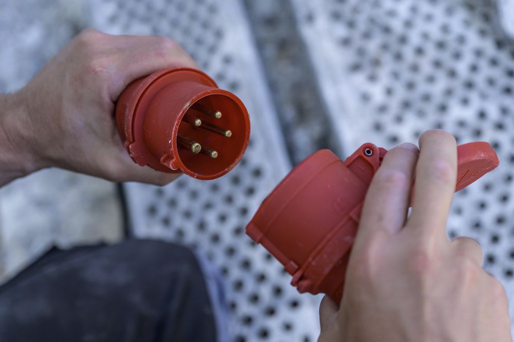 Cavo di prolunga Brennenstuhl gomma 32A 400V 5×6mm² CEE32/CEE32 25m ne