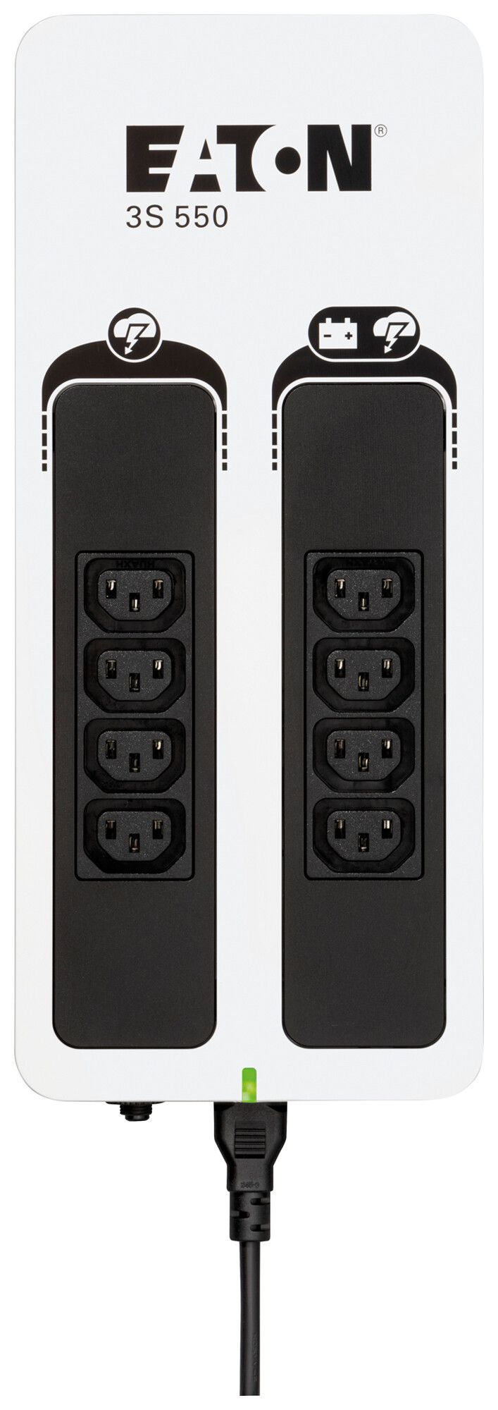 USV-Anlage Eaton 3S 550 IEC 1L/1L 550VA Offline